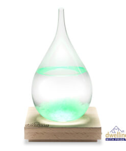 Light-Emitting Base dangyin Wishing Ball Storm Bottle Storm Glass Weather Predictor Glass Weather Station Light Up Weather Forecaster Home Decor